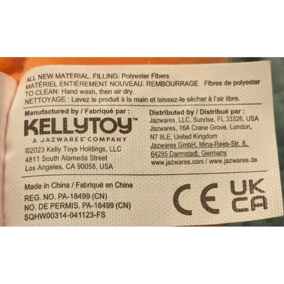 Squishmallows Halloween 2023 Squad 8" Milto the Mouse in Pumpkin Plush Toy - Picture 6 of 7